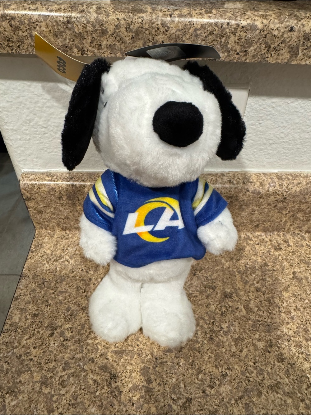 NWT Los Angeles Rams Foco Snoopy Plush Doll Peanuts New